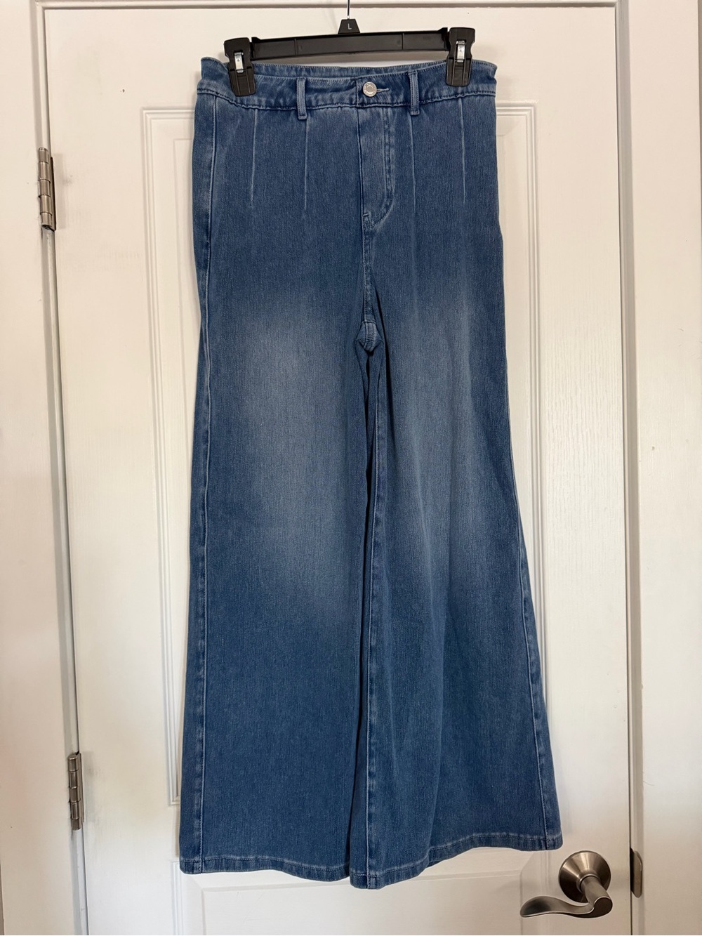 HALARA Women's Bootcut Jeans in Medium Blue